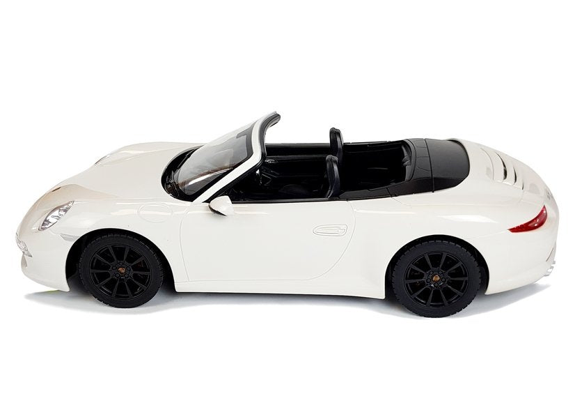 Nuotoliniu būdu valdomas „Porsche 911 Carrera S“ Rastar 1:12, baltas