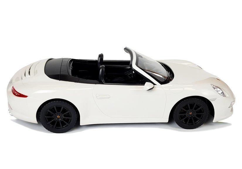 Nuotoliniu būdu valdomas „Porsche 911 Carrera S“ Rastar 1:12, baltas