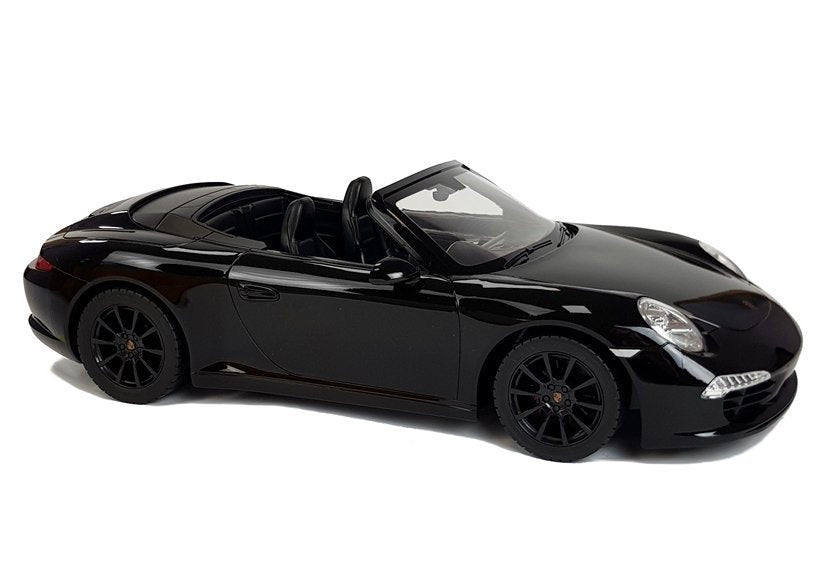 Nuotoliniu būdu valdomas „Porsche 911 Carrera S“ Rastar 1:12, juodas