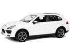 Nuotoliniu būdu valdomas „Porsche Cayenne“ Rastar 1:14, baltas