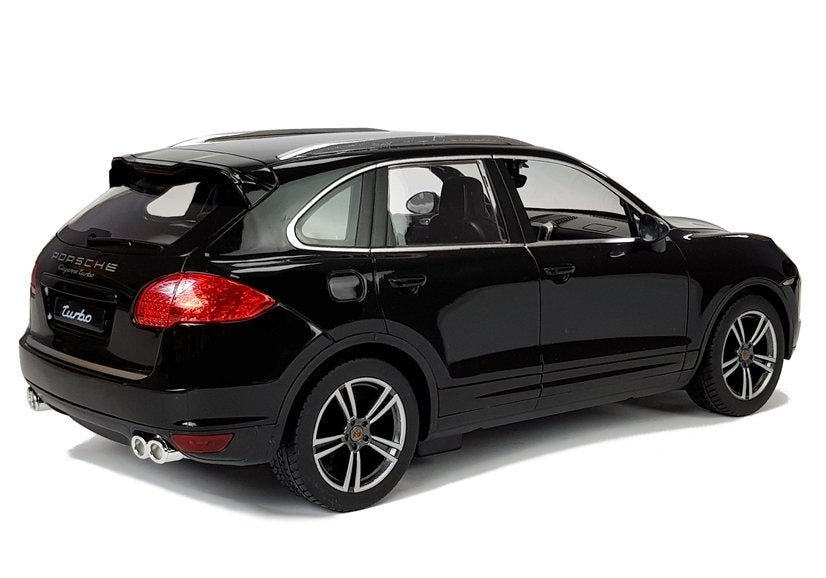 Nuotoliniu būdu valdomas „Porsche Cayenne Turbo“ Rastar 1:14, juodas
