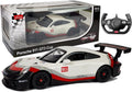 Nuotoliniu būdu valdomas „Porsche 911 GT3 CUP“ Rastar 1:14, baltas