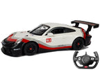 Nuotoliniu būdu valdomas „Porsche 911 GT3 CUP“ Rastar 1:14, baltas