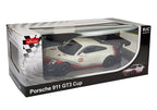 Nuotoliniu būdu valdomas „Porsche 911 GT3 CUP“ Rastar 1:14, baltas