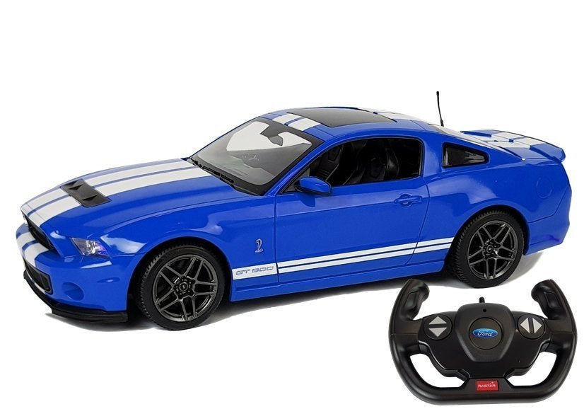 Nuotoliniu būdu valdomas „Ford Shelby“ Rastar 1:14, mėlynas