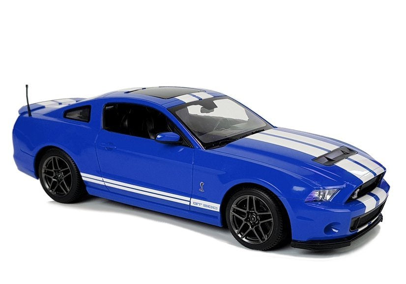 Nuotoliniu būdu valdomas „Ford Shelby“ Rastar 1:14, mėlynas