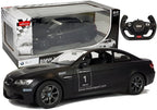 Nuotoliniu būdu valdomas „BMW M3“ Rastar 1:14, juodas