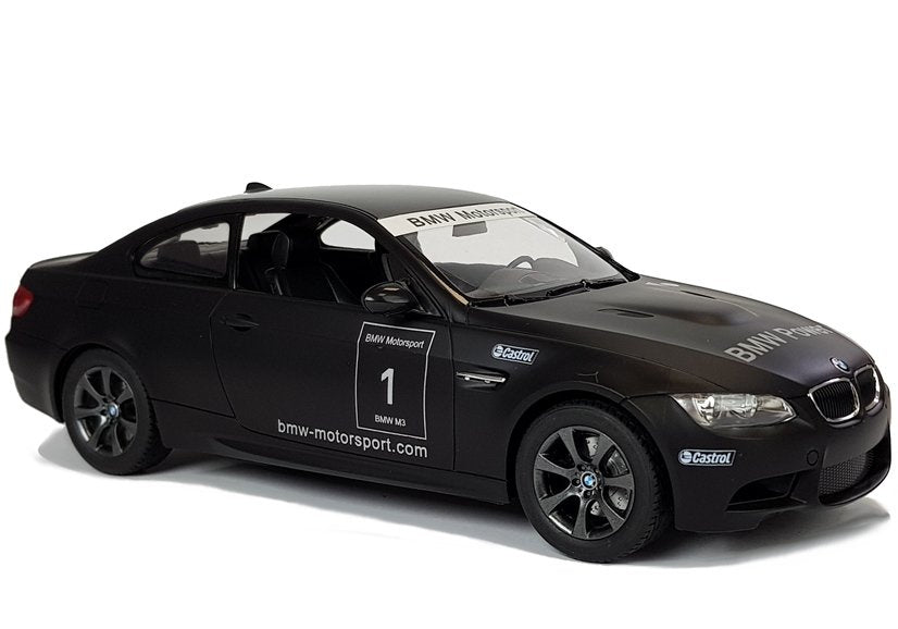 Nuotoliniu būdu valdomas „BMW M3“ Rastar 1:14, juodas