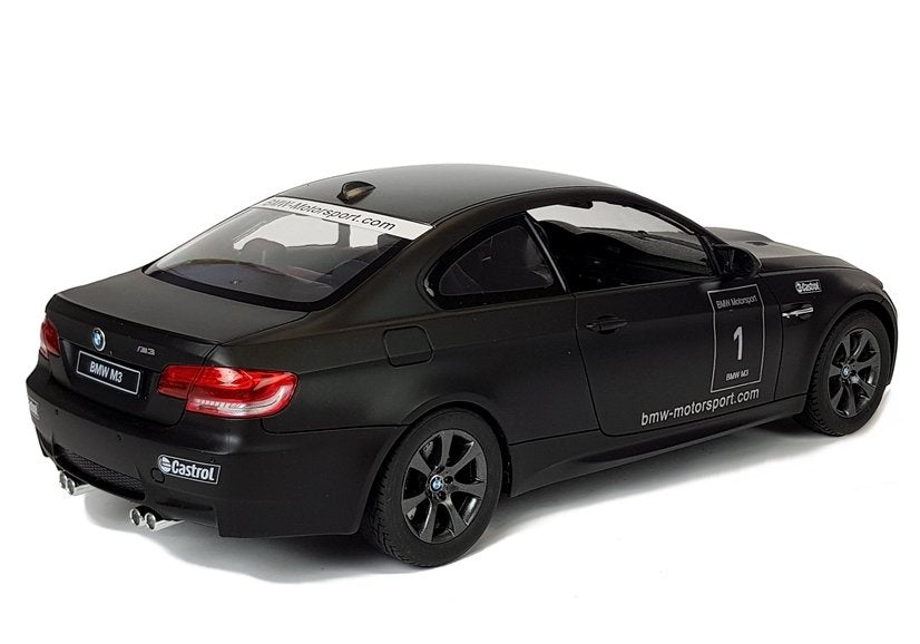 Nuotoliniu būdu valdomas „BMW M3“ Rastar 1:14, juodas