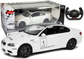 Nuotoliniu būdu valdomas „BMW M3“ Rastar 1:14, baltas
