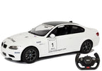 Nuotoliniu būdu valdomas „BMW M3“ Rastar 1:14, baltas