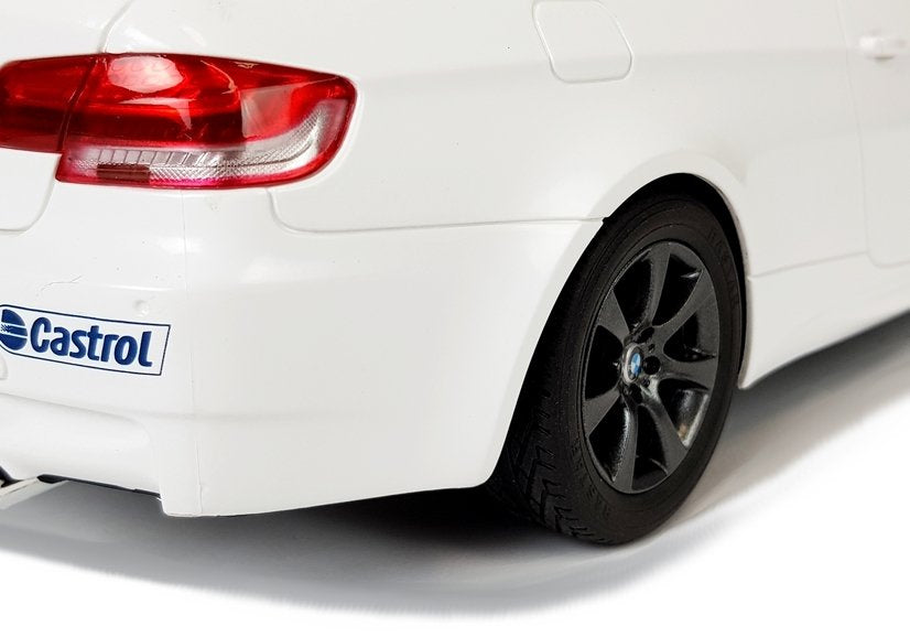 Nuotoliniu būdu valdomas „BMW M3“ Rastar 1:14, baltas