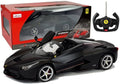 Nuotoliniu būdu valdomas „Ferrari Aperta“ Rastar 1:14 su automatinėmis durelėmis, juodas