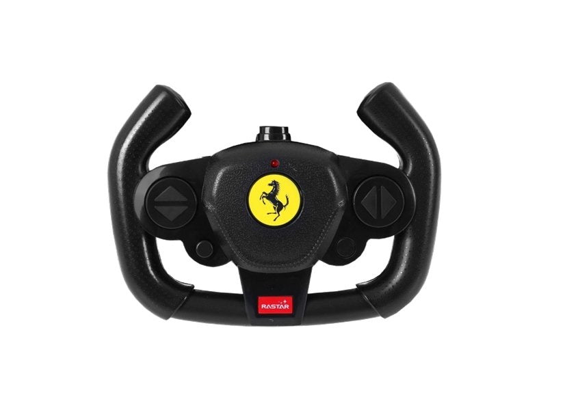 Nuotoliniu būdu valdomas „Ferrari Aperta“ Rastar 1:14 su automatinėmis durelėmis, juodas