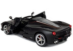 Nuotoliniu būdu valdomas „Ferrari Aperta“ Rastar 1:14 su automatinėmis durelėmis, juodas