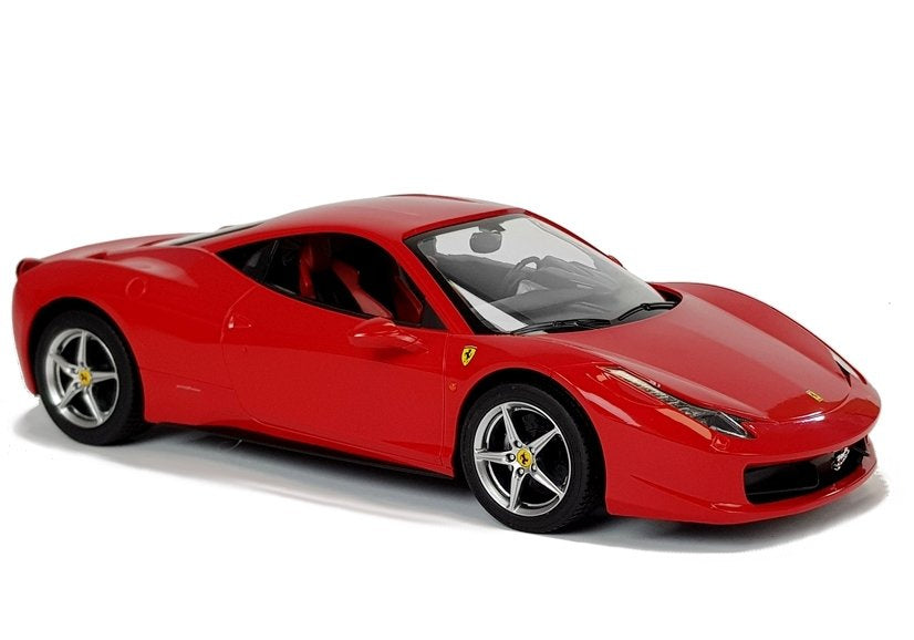 Nuotoliniu būdu valdomas „Ferrari Italia“ Rastar 1:14, raudonas