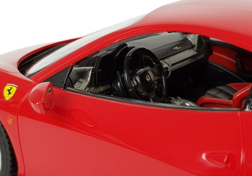 Nuotoliniu būdu valdomas „Ferrari Italia“ Rastar 1:14, raudonas
