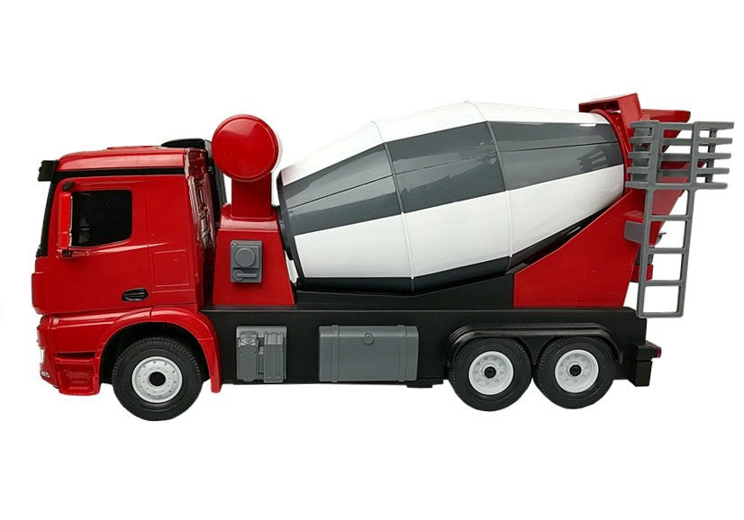 Nuotoliniu būdu valdomas „Mercedes-Benz Arocs“ Rastar 1:14, raudonas