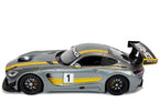 Nuotoliniu būdu valdomas automobilis „Mercedes AMG GT3“, Rastar 1:14, pilkas