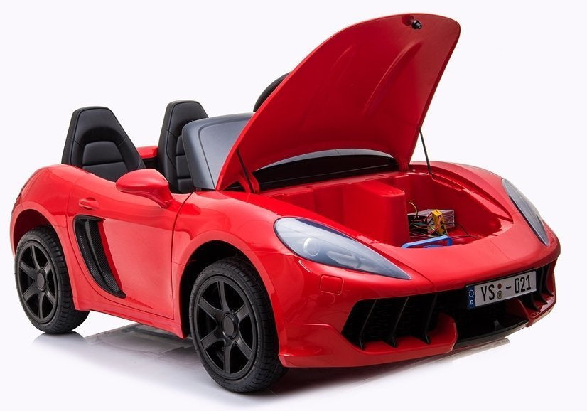 Elektrinis automobilis YSA021A, raudonas (dažytas)