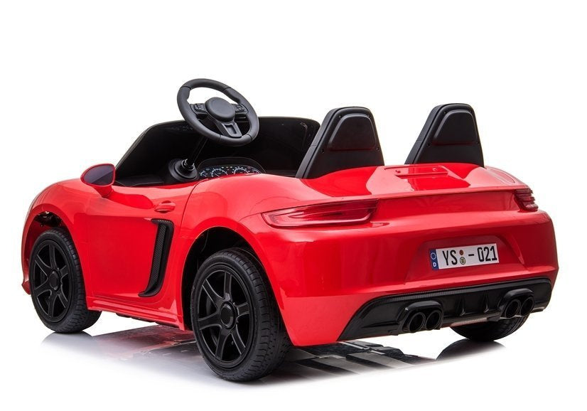 Elektrinis automobilis YSA021A, raudonas (dažytas)