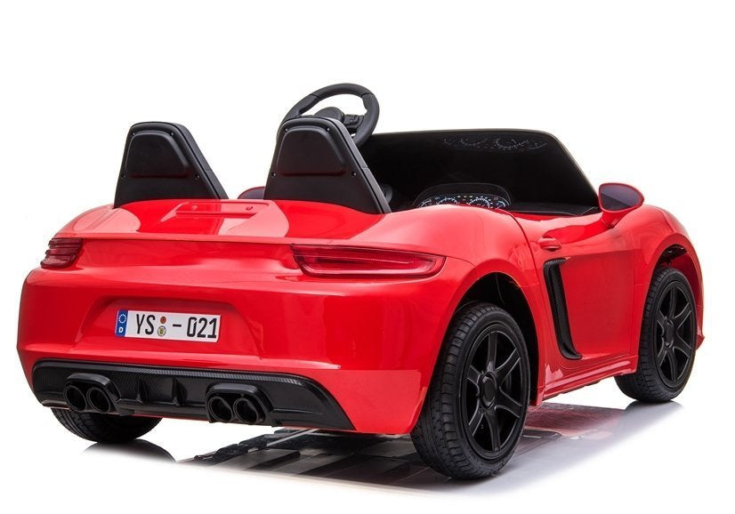 Elektrinis automobilis YSA021A, raudonas (dažytas)