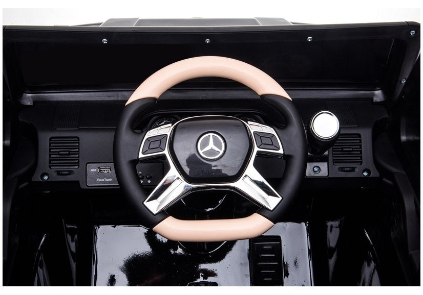 Elektrinis automobilis „Mercedes A100“, juodas (dažytas)