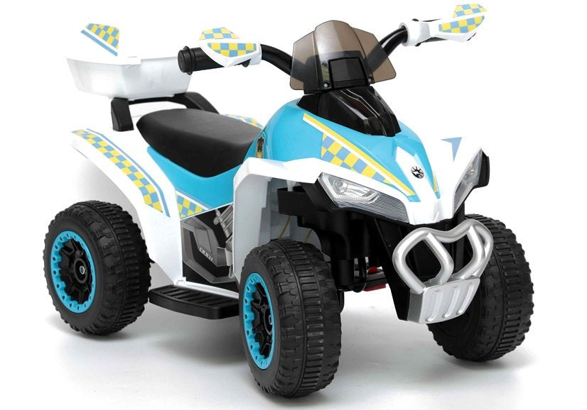 Elektrinis policijos keturratis GTS1188-A, baltas