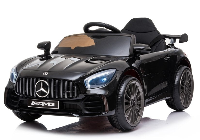 Elektrinis automobilis „Mercedes AMG GT R“, juodas