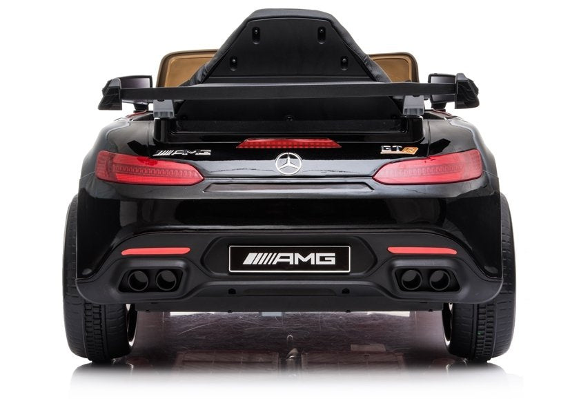 Elektrinis automobilis „Mercedes AMG GT R“, juodas