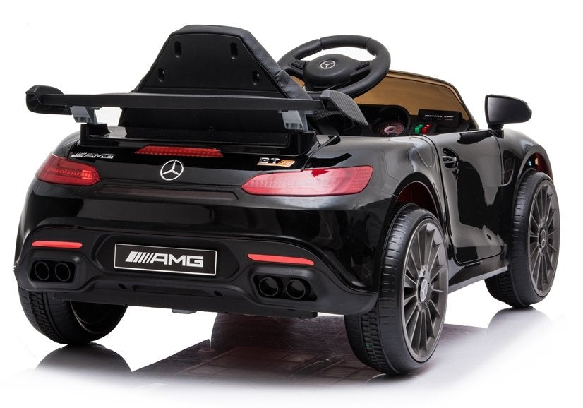 Elektrinis automobilis „Mercedes AMG GT R“, juodas