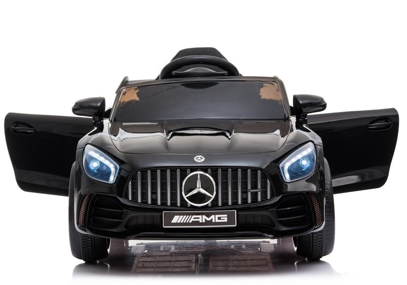 Elektrinis automobilis „Mercedes AMG GT R“, juodas
