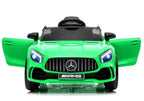Elektrinis automobilis „Mercedes AMG GT R“, žalias
