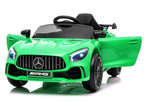 Elektrinis automobilis „Mercedes AMG GT R“, žalias
