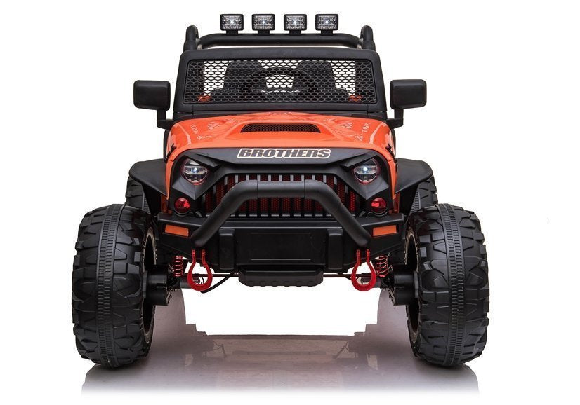Elektrinis visureigis Jeep JC666, oranžinis