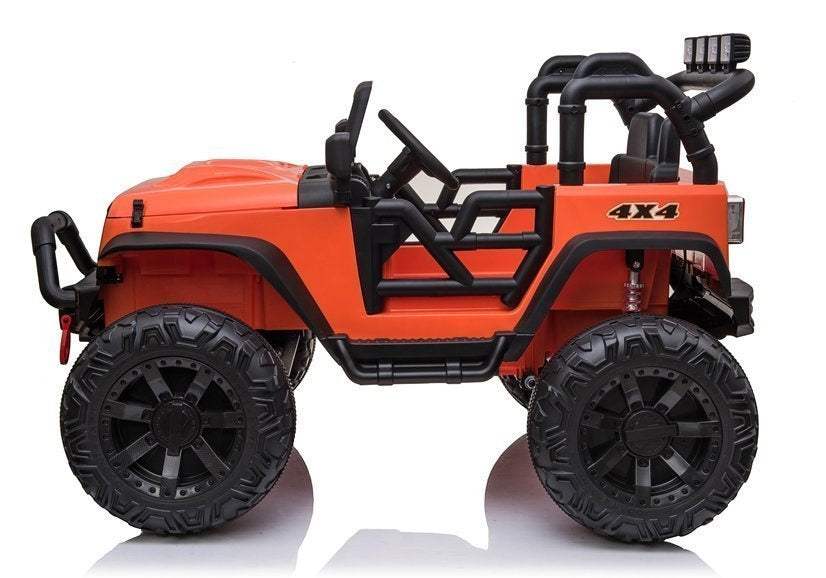 Elektrinis visureigis Jeep JC666, oranžinis
