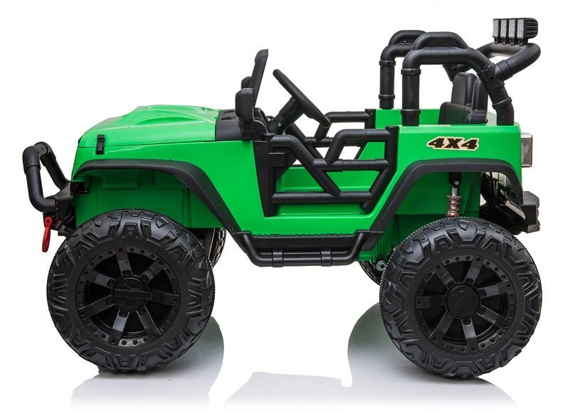 Elektrinis visureigis Jeep JC666, žalias