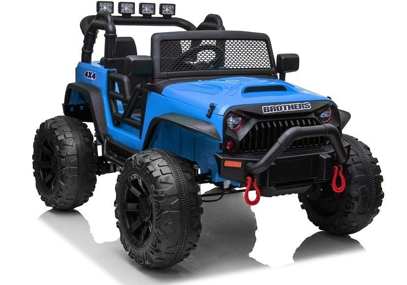 Elektrinis visureigis Jeep JC666, mėlynas (dažytas)