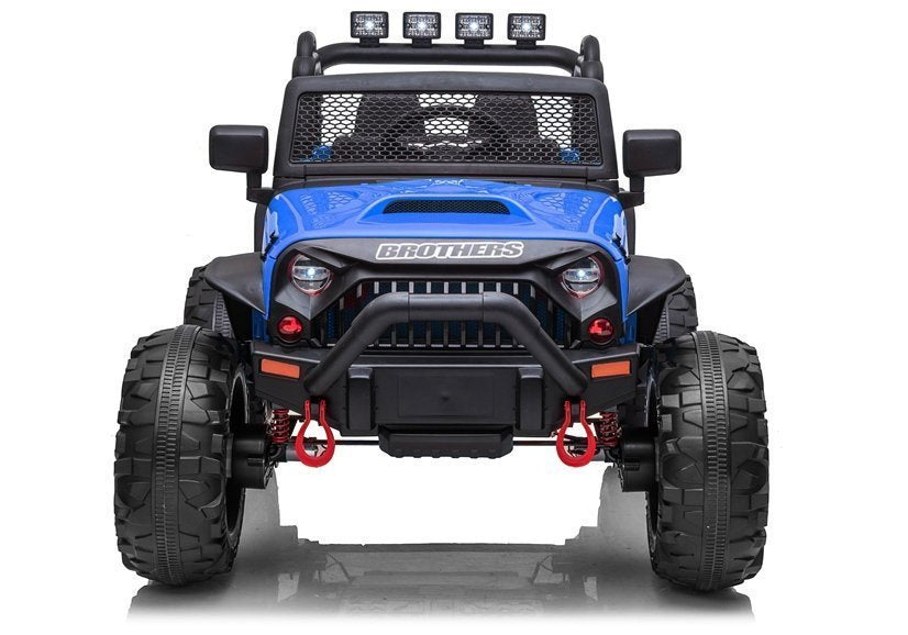Elektrinis visureigis Jeep JC666, mėlynas (dažytas)
