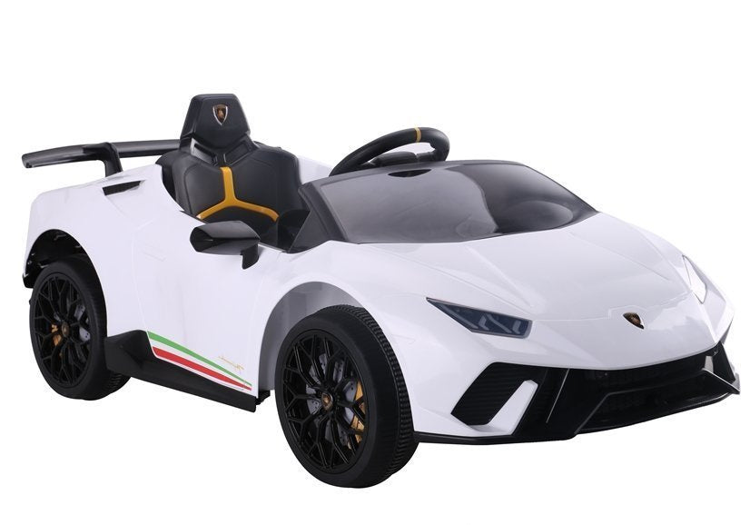 Elektrinis automobilis „Lamborghini Huracan“, baltas