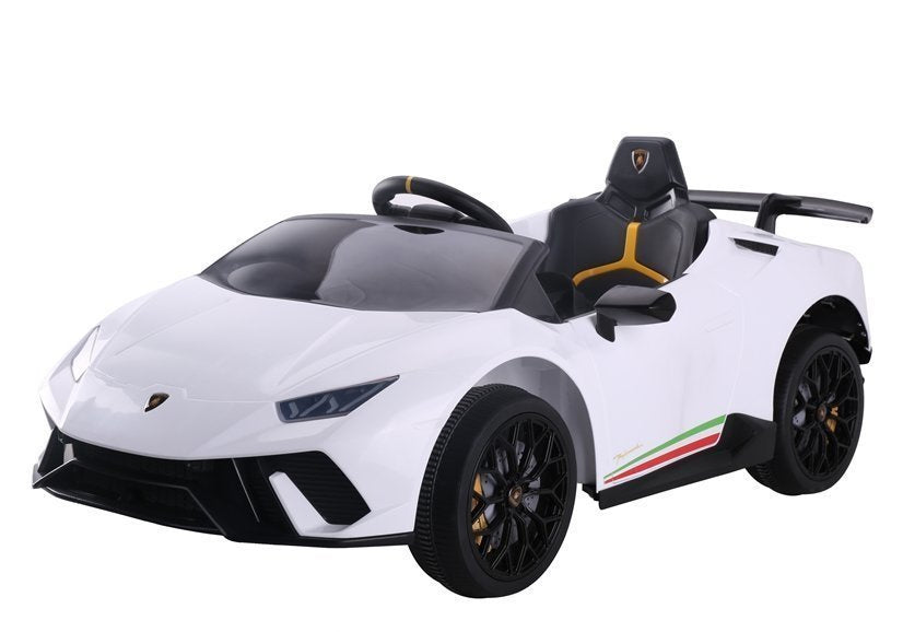Elektrinis automobilis „Lamborghini Huracan“, baltas
