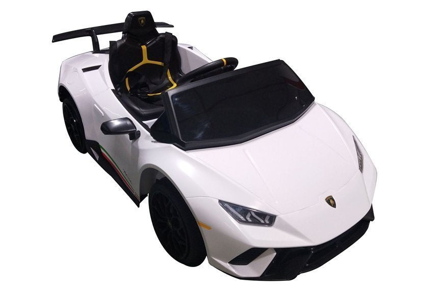 Elektrinis automobilis „Lamborghini Huracan“, baltas