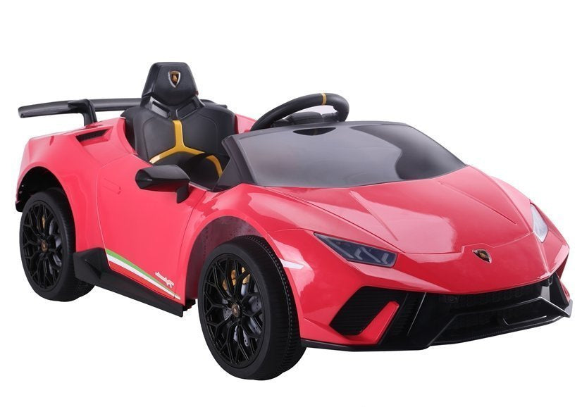 Elektrinis automobilis „Lamborghini Huracan“, raudonas