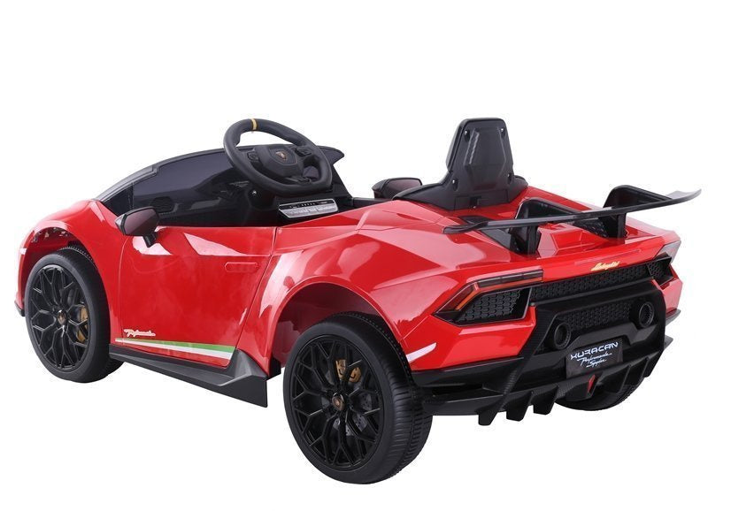 Elektrinis automobilis „Lamborghini Huracan“, raudonas