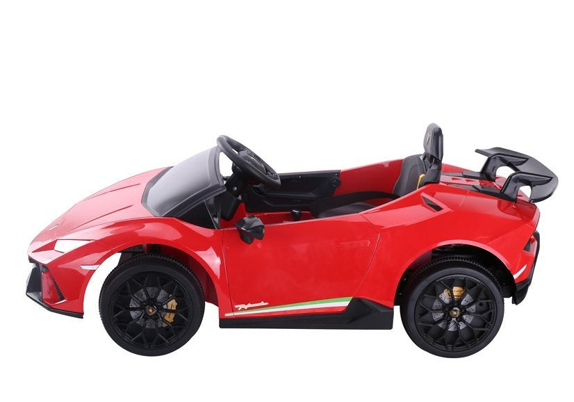 Elektrinis automobilis „Lamborghini Huracan“, raudonas