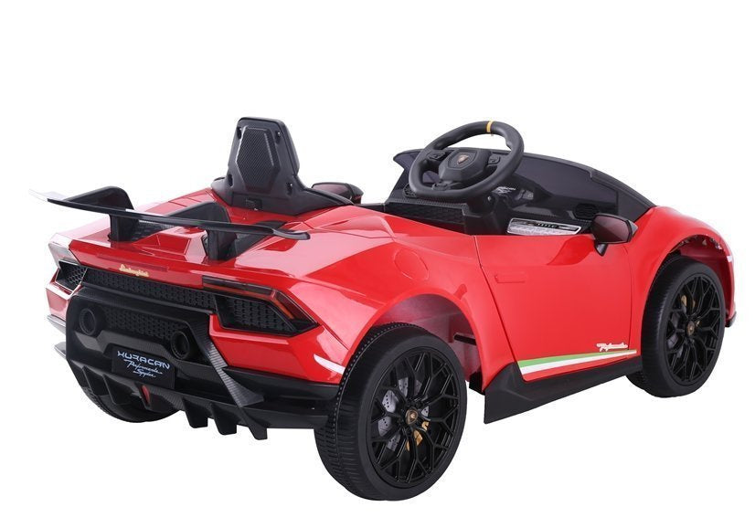 Elektrinis automobilis „Lamborghini Huracan“, raudonas