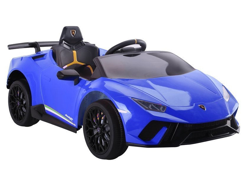 Elektrinis automobilis „Lamborghini Huracan“, mėlynas