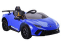 Elektrinis automobilis „Lamborghini Huracan“, mėlynas