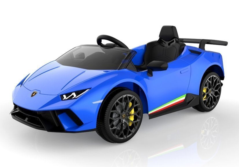 Elektrinis automobilis „Lamborghini Huracan“, mėlynas