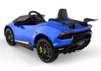 Elektrinis automobilis „Lamborghini Huracan“, mėlynas